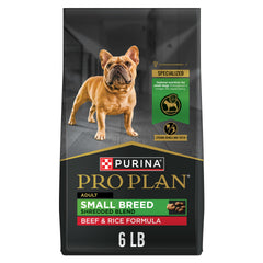 Purina Pro Plan visuel du sac 6 lb montrant l’emballage attractif et informatif