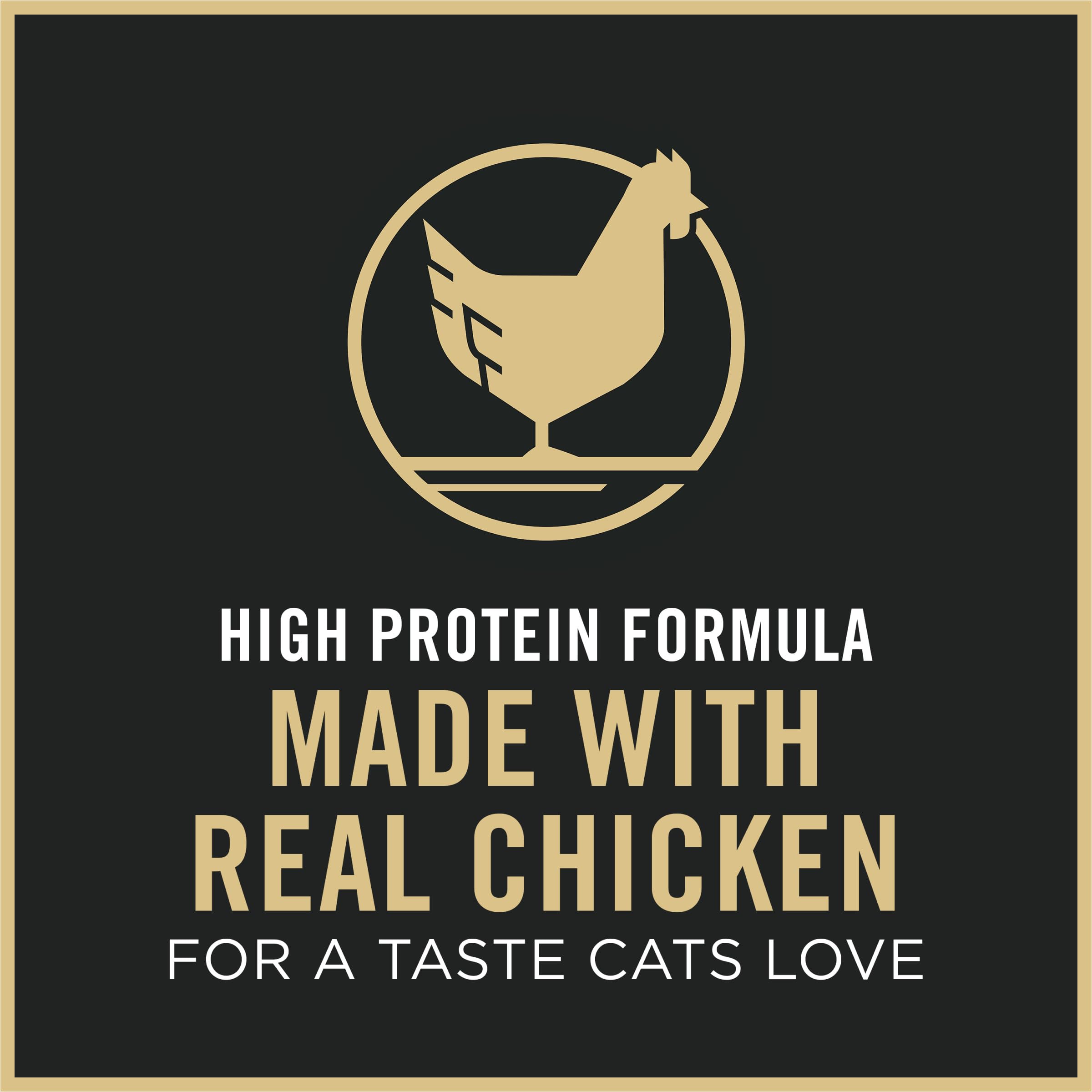 Purina Pro Plan texture de la croquette en micro-détail pour montrer qualité de fabrication