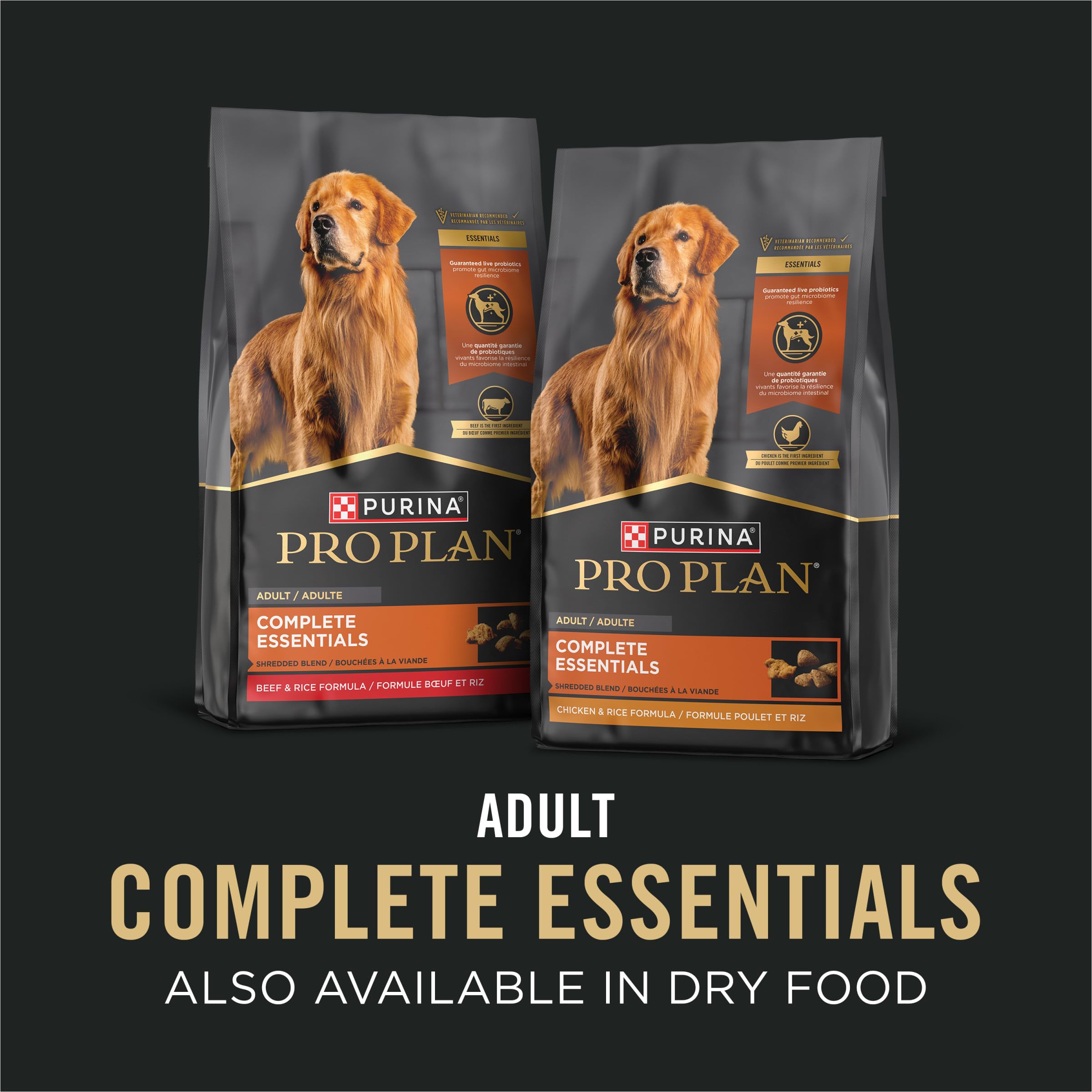Purina Pro Plan comparaison de taille d’une boîte pour repères pratiques
