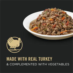 Purina Pro Plan texture des morceaux en sauce, bénéfice appétence et facilité d'ingestion