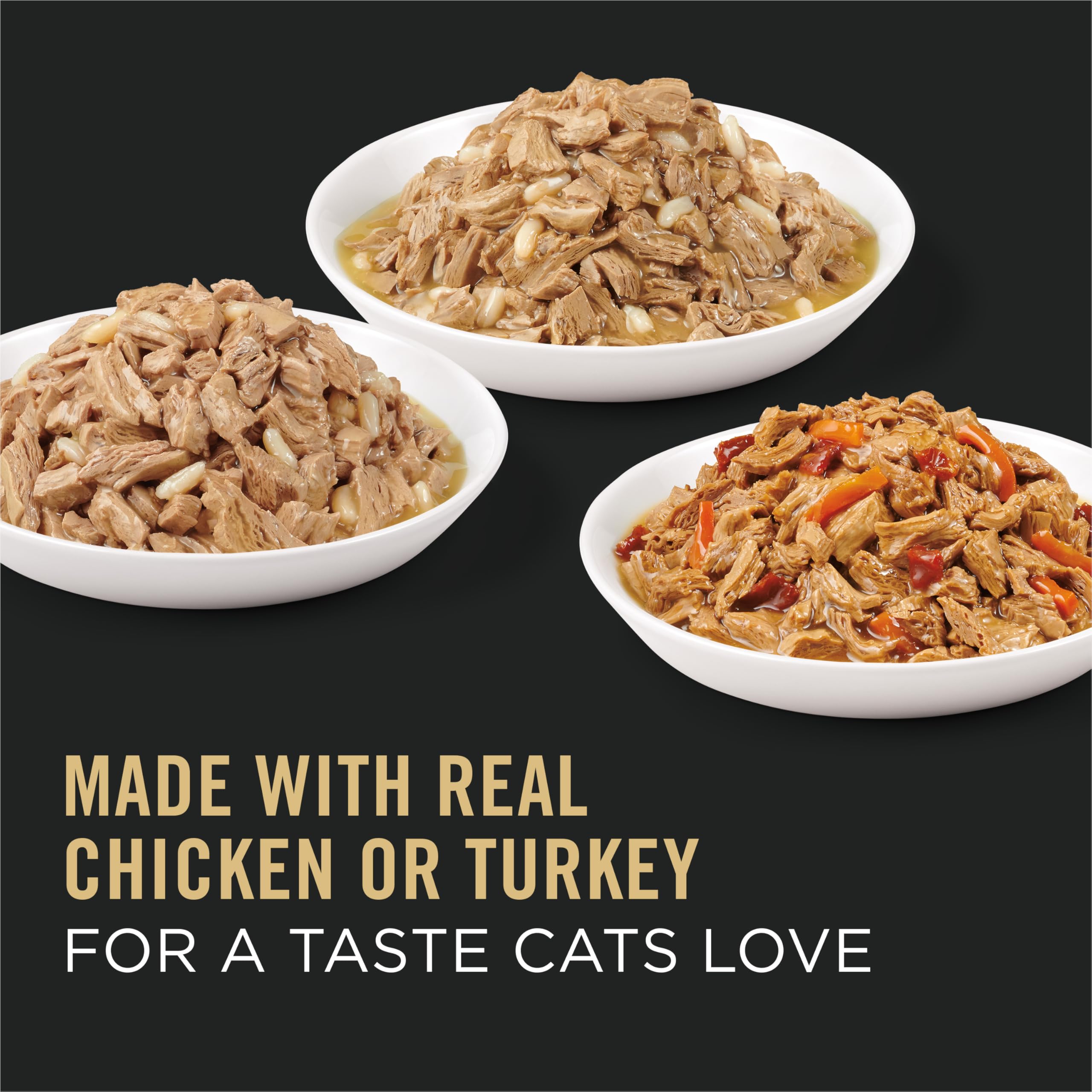 Purina Pro Plan gros plan sur la texture tendre pour facilité de mastication