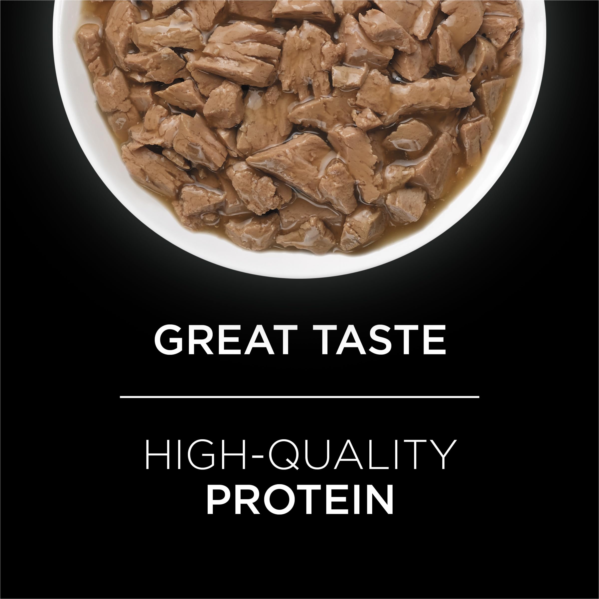 Purina Pro Plan UR boîte ouverte révélant la pâtée appétente, invite à l'acceptation