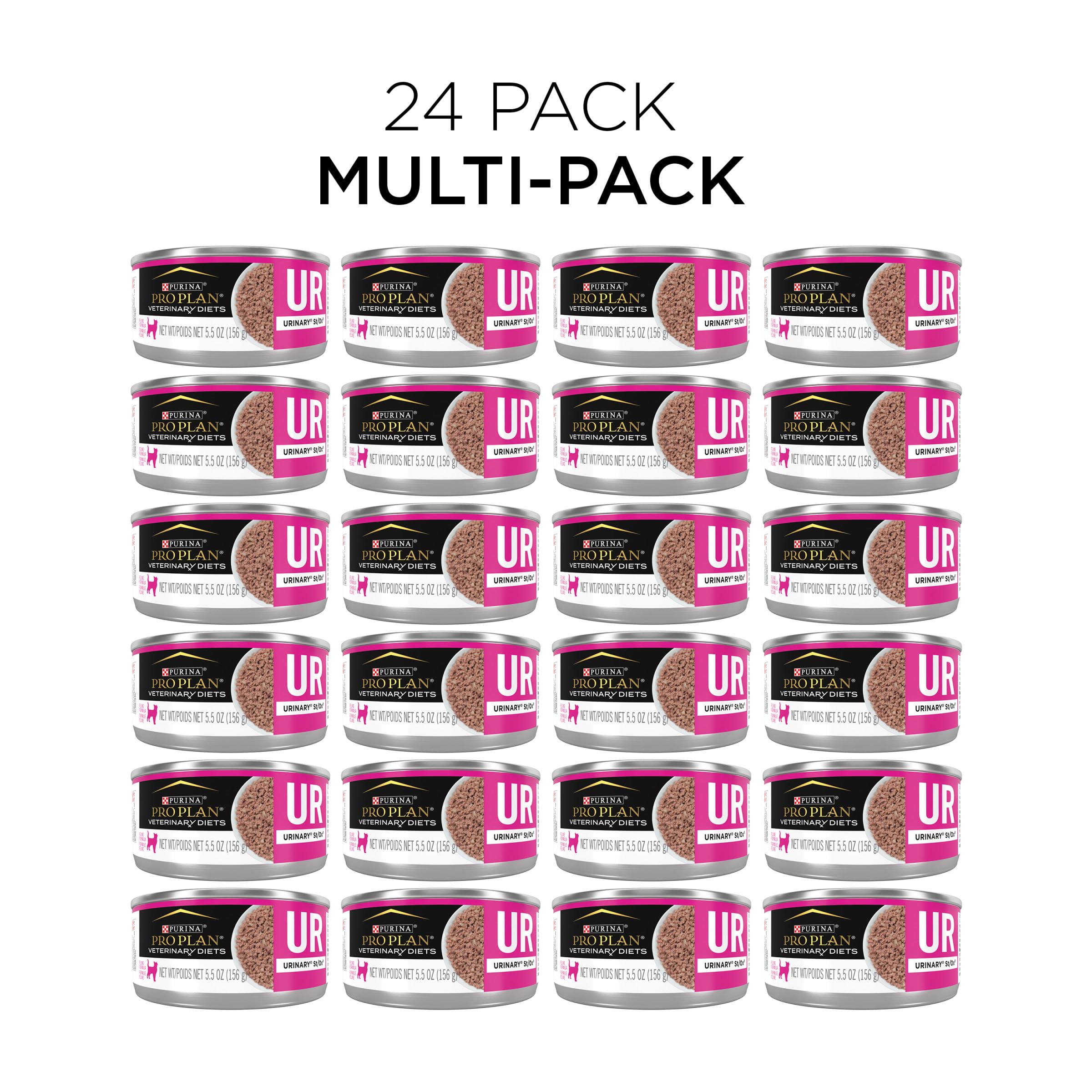 Purina Pro Plan UR boîte ouverte portion illustrant portion contrôlée