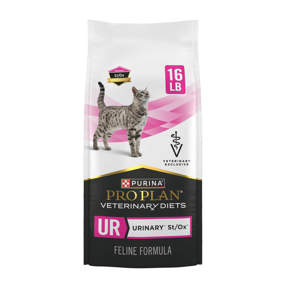 Purina Pro Plan UR sac 16 lb face montrant l'emballage et les bénéfices formulés