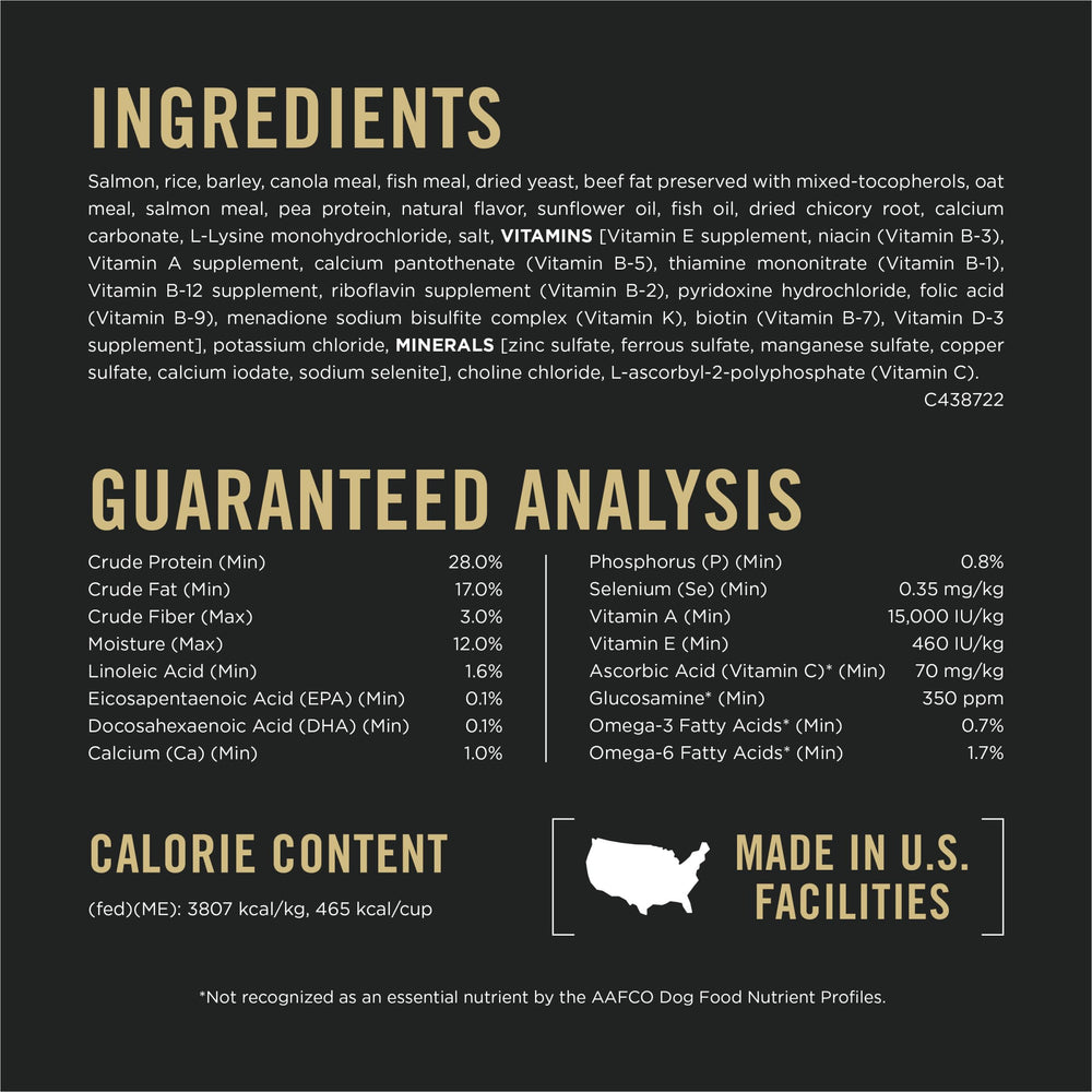 Purina Pro Plan versant croquettes dans un bol pour portion pratique