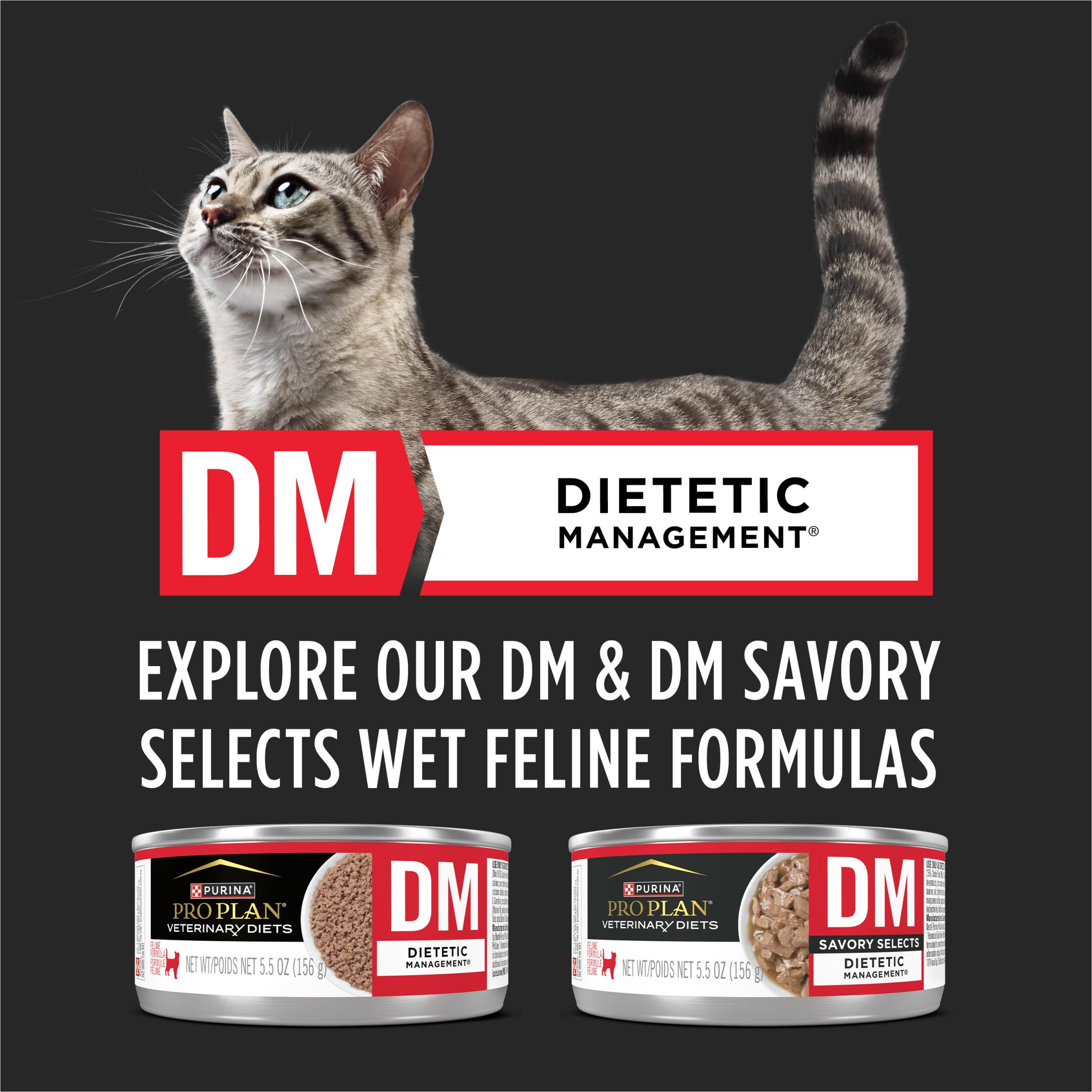 Purina Pro Plan Veterinary Diets comparaison de croquettes montrant taille adaptée