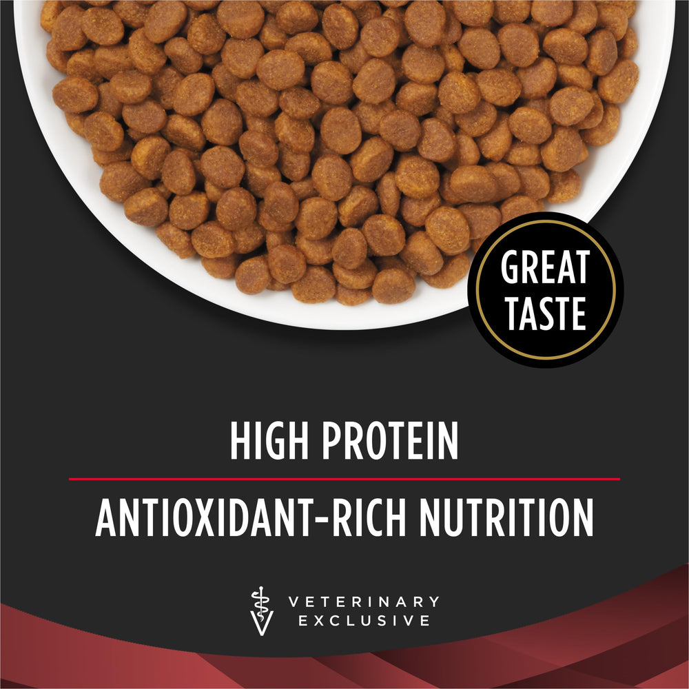 Purina Pro Plan Veterinary Diets texture croquante mettant en valeur fraîcheur et goût
