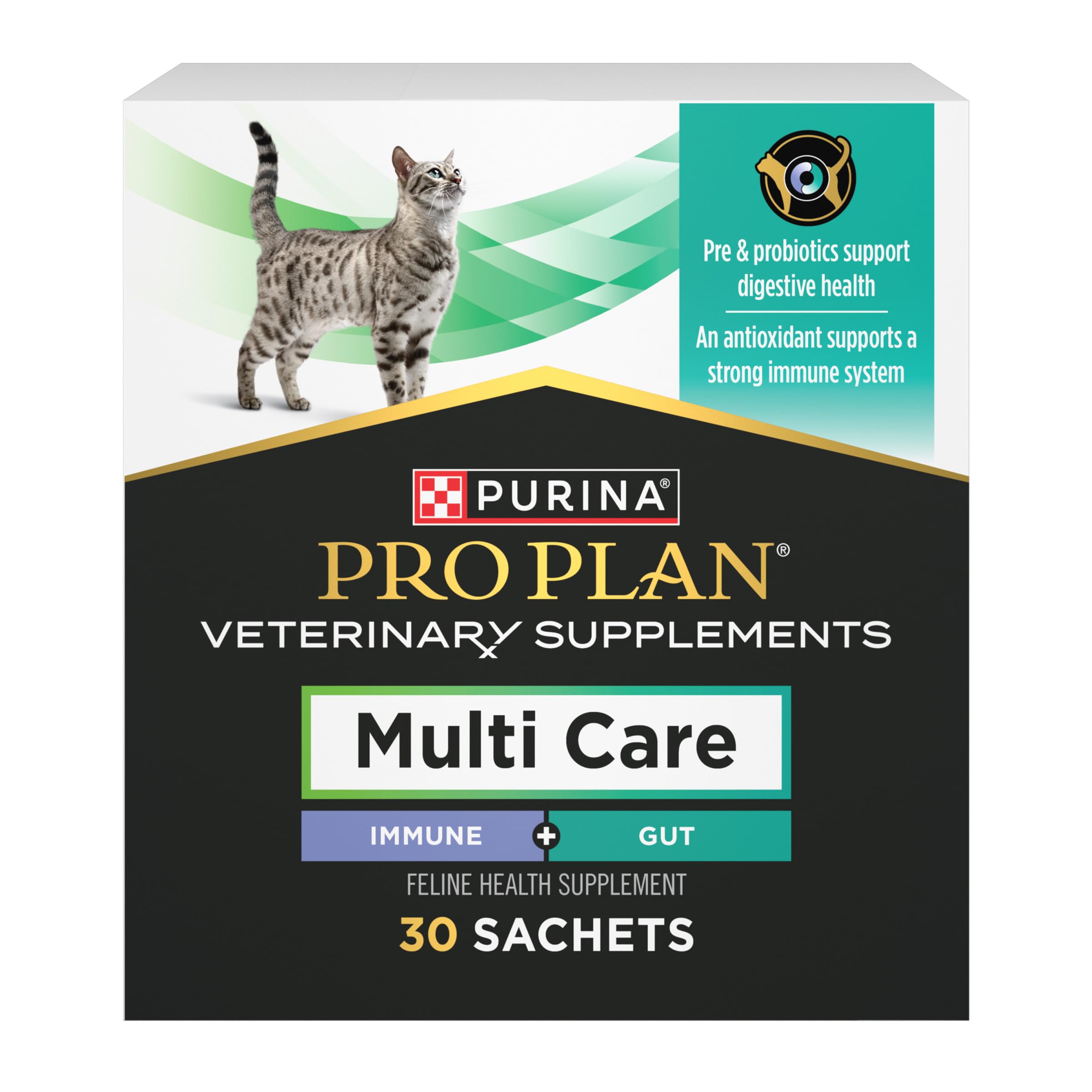 Purina Pro Plan boîte face montrant le complément pour digestion