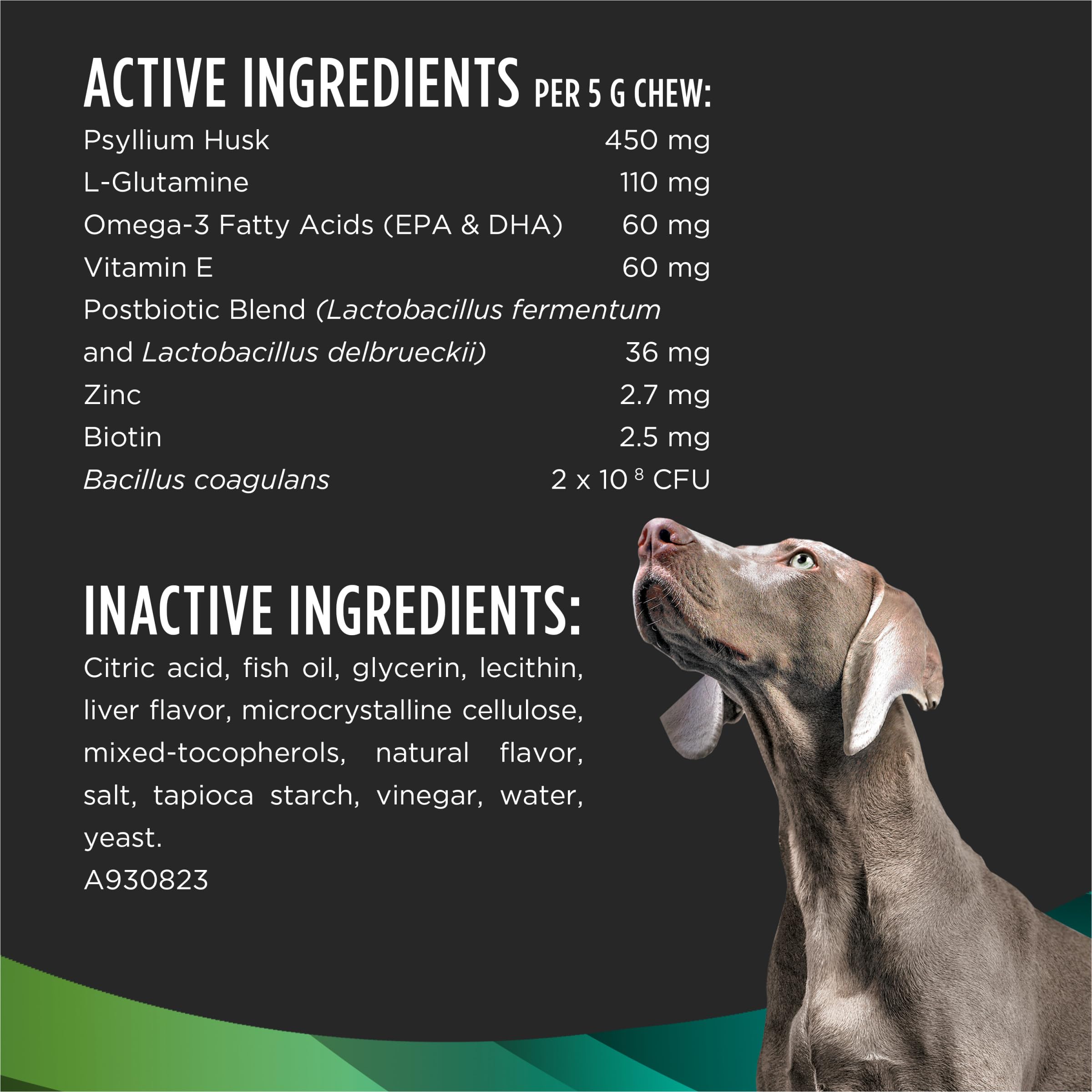 Purina Pro Plan étiquette ingrédients visible pour la transparence produit