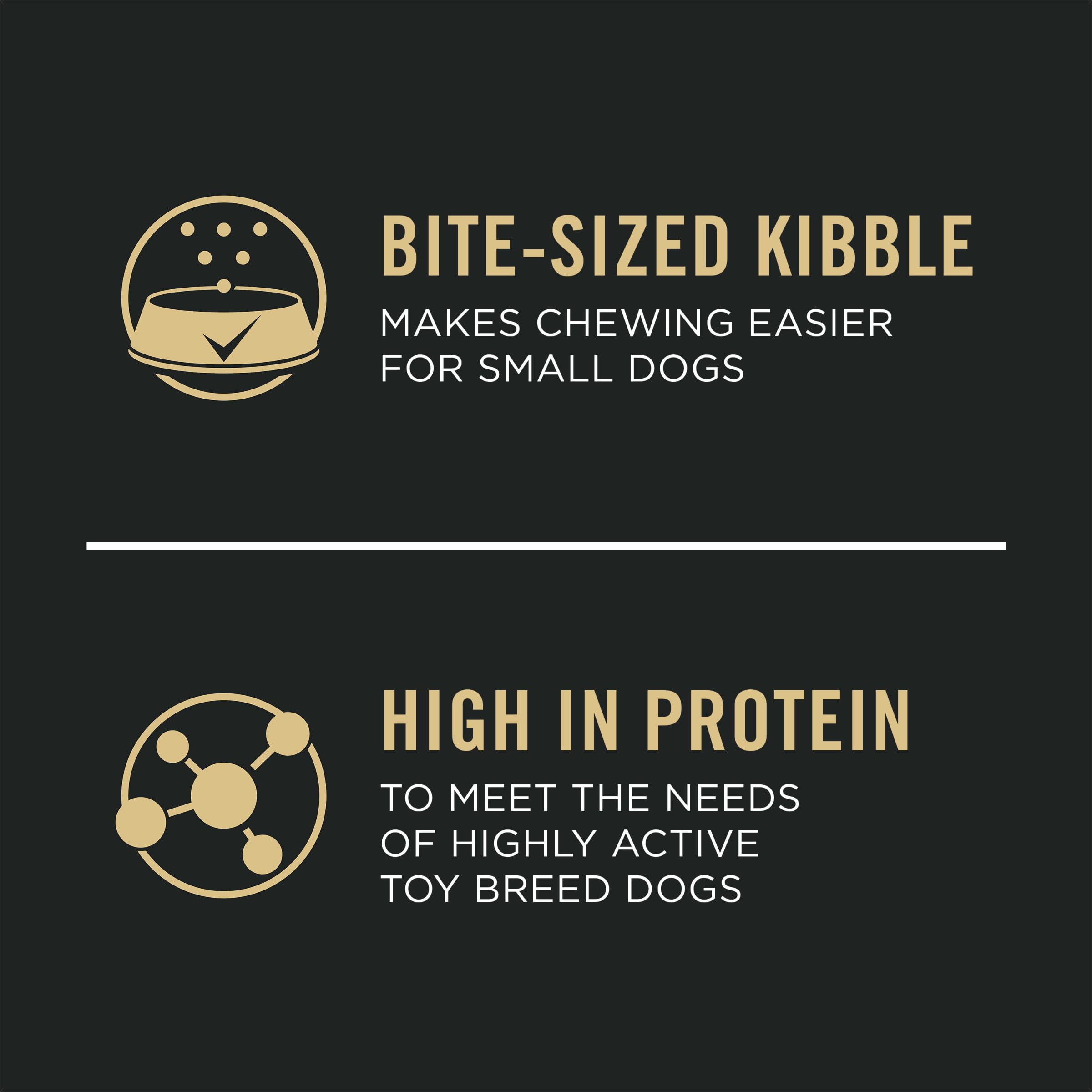 Purina Pro Plan texture des croquettes en gros plan pour digestion facilitée
