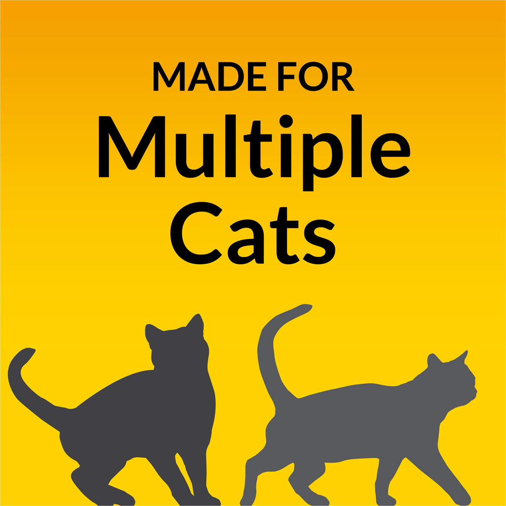 Purina Tidy Cats bac multi-chats en situation pour contrôle d'odeurs fiable