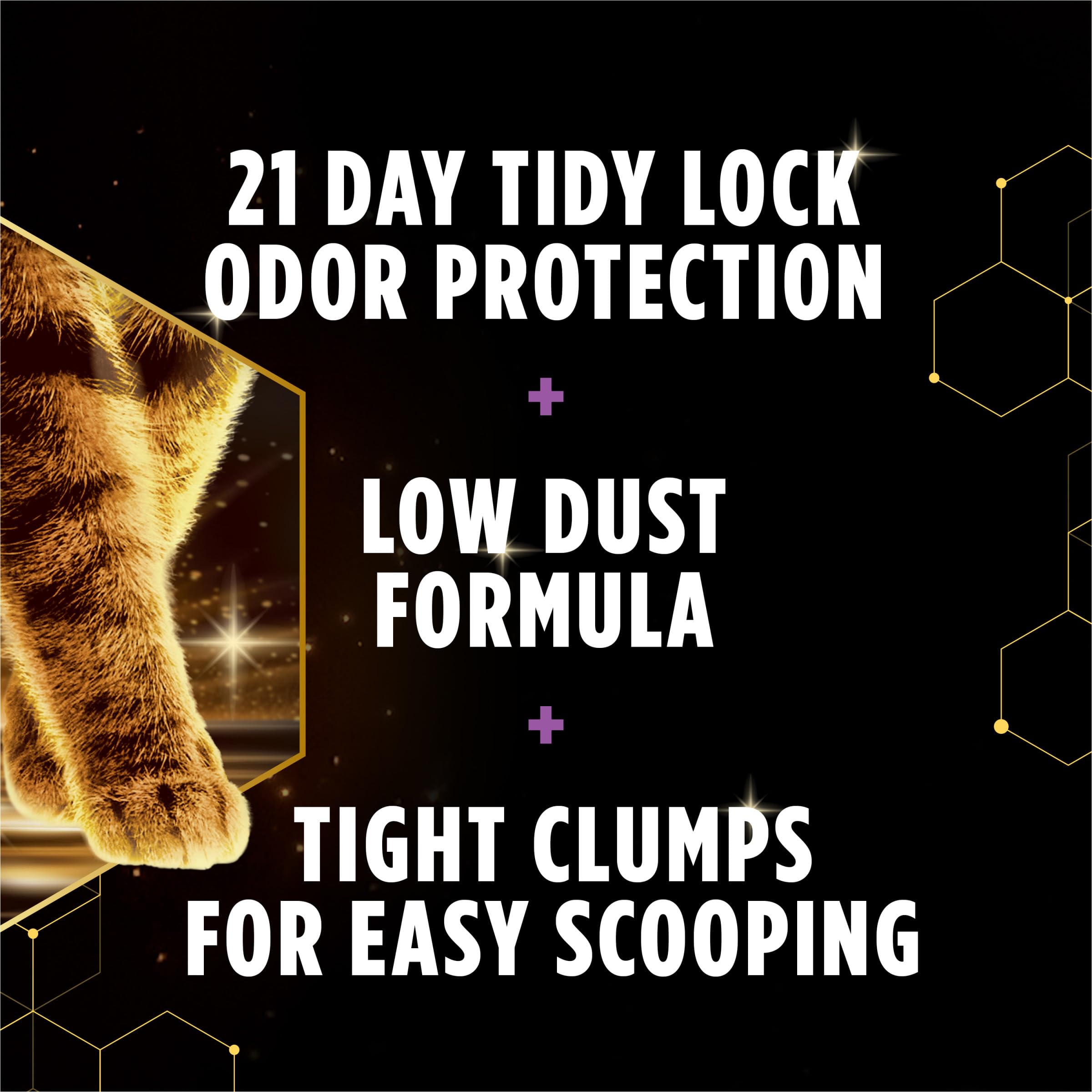 Purina Tidy Cats emballage 22 lb pour approvisionnement longue durée à la maison