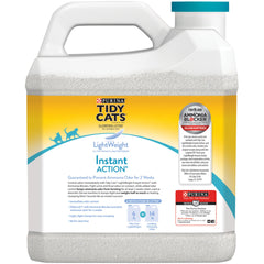 Purina Tidy Cats gros plan sur texture des grains offrant agglomération efficace
