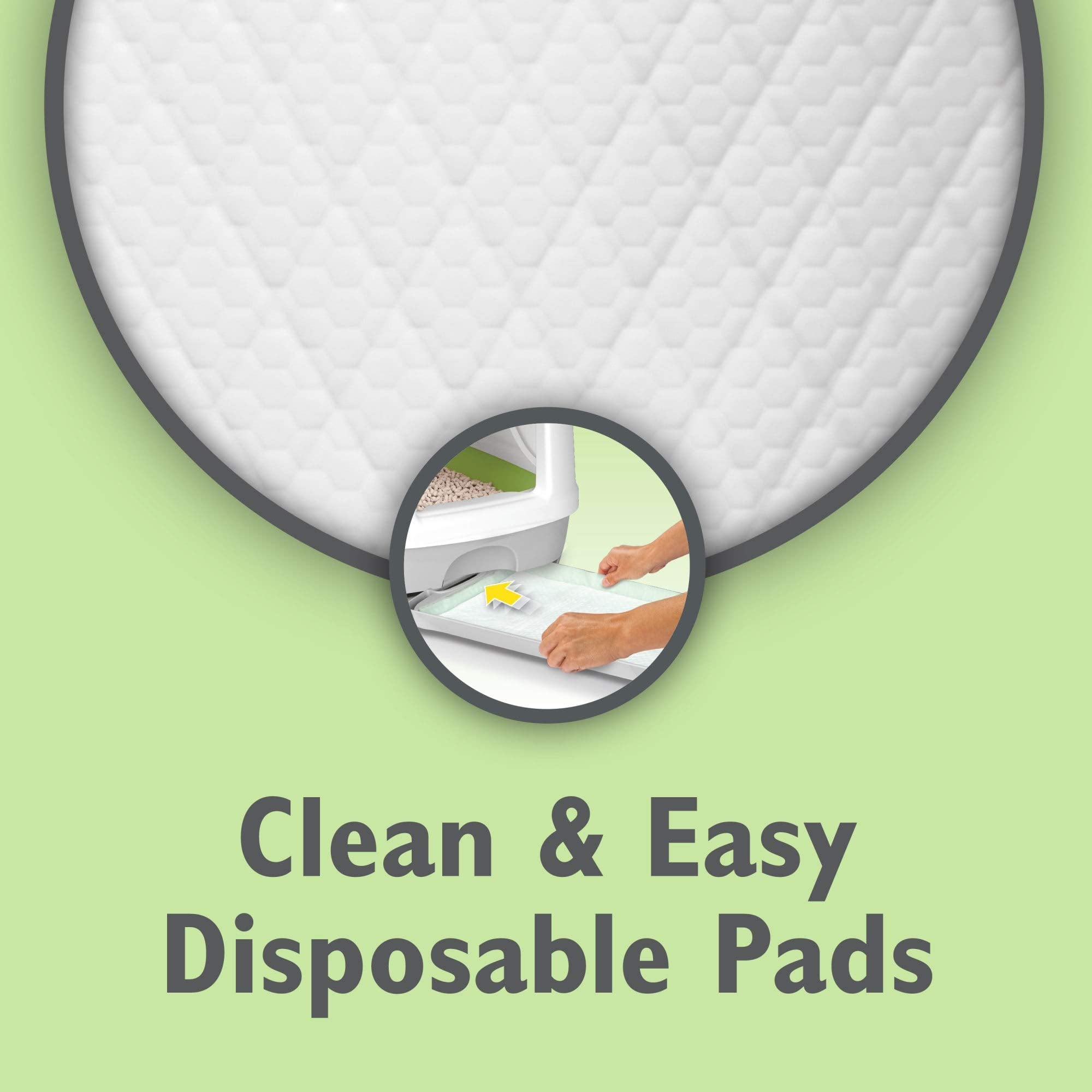 Purina Tidy Cats pad inséré dans bac Breeze pour un entretien simplifié