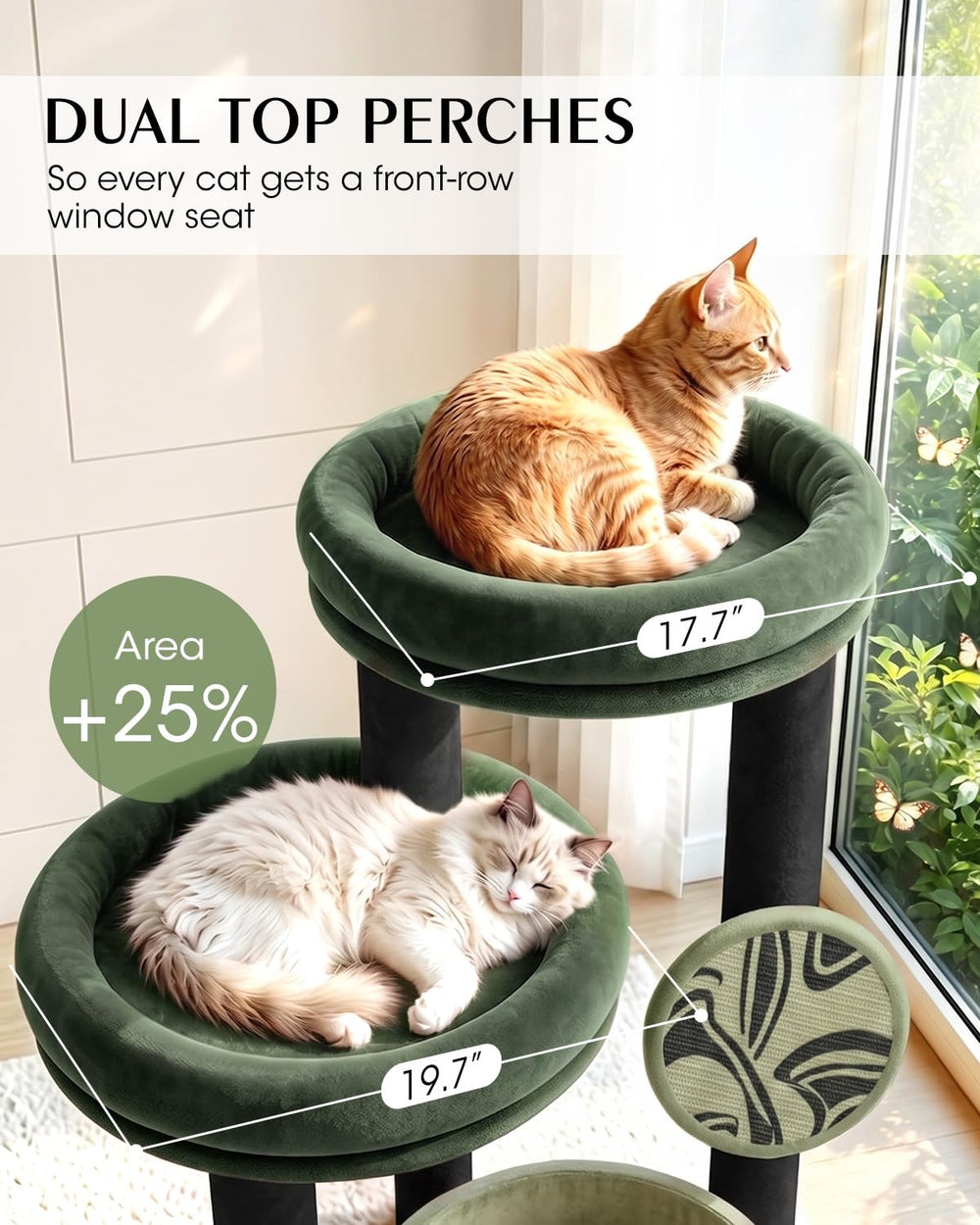 Purrlato gros plan du velours doux résistant aux poils et confortable