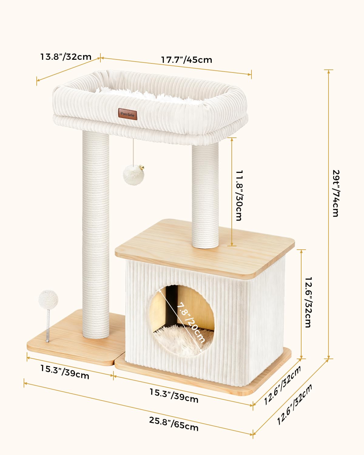 Purrlato placement près d'une fenêtre pour confort et vue