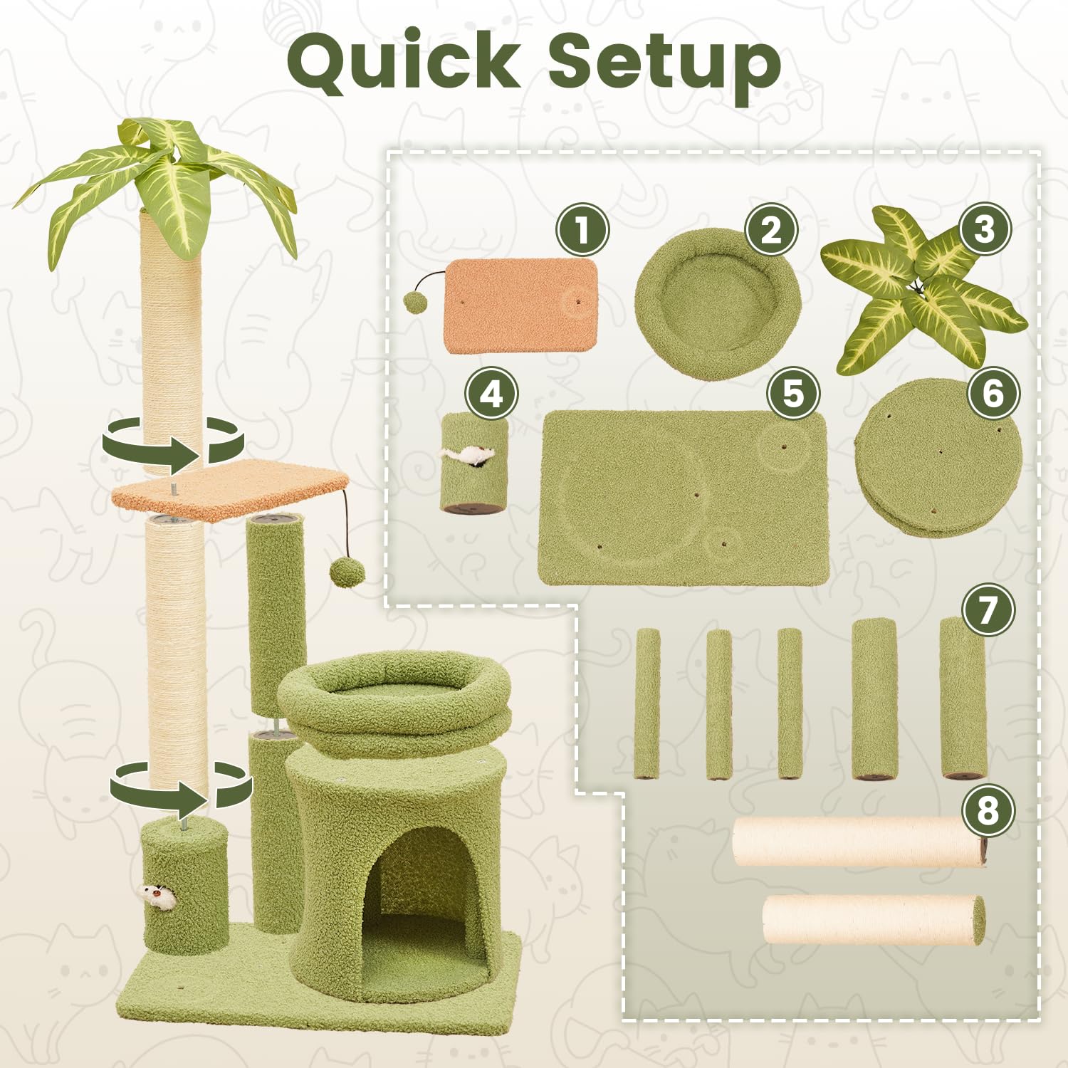 PurrSonic outils et manuel inclus pour assemblage rapide et simple