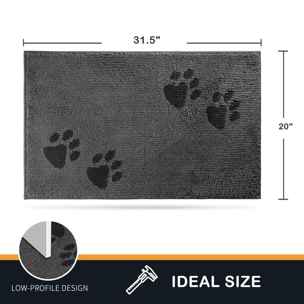 PURRUGS chien marchant sur le tapis, surface résistante et accommodante pour animaux