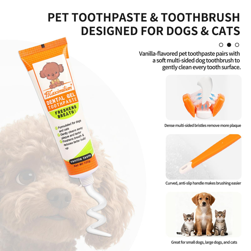 put girl kit en usage avec chien démontrant confort et acceptation du brossage