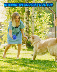 Pweituoet balle en utilisation par chiot pour mastication durable et stimulation