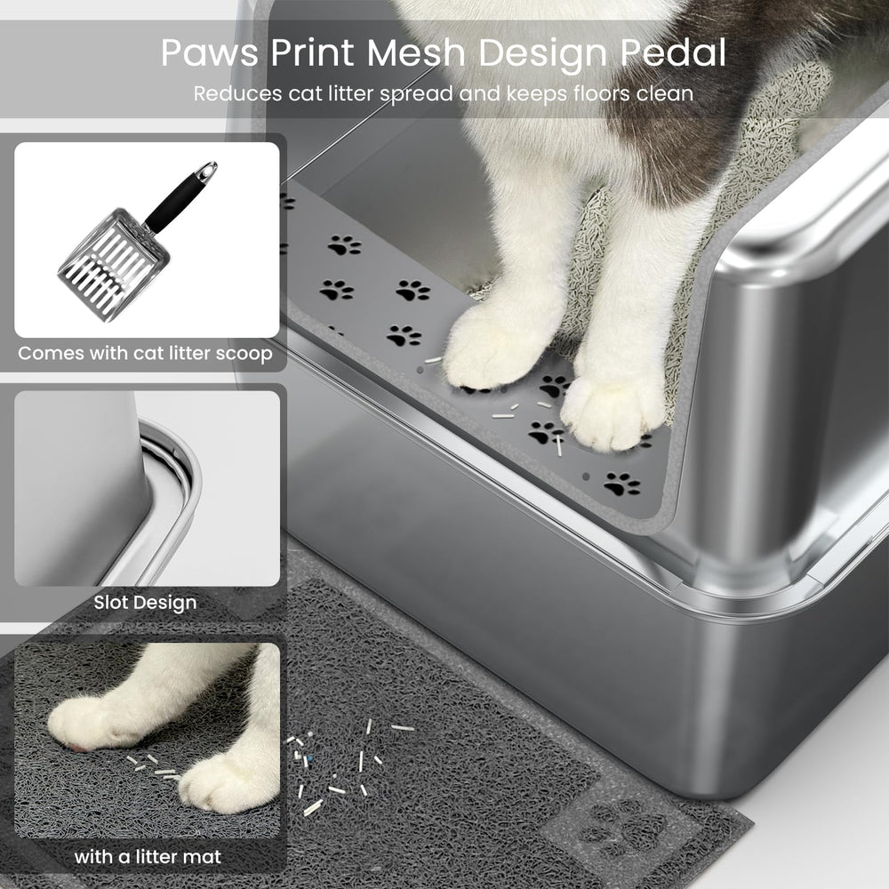 PWTAA tapis inclus récupérant grains pour un sol plus propre