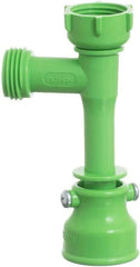 Python valve en gros plan illustrant la bascule drain/fill pour contrôle précis