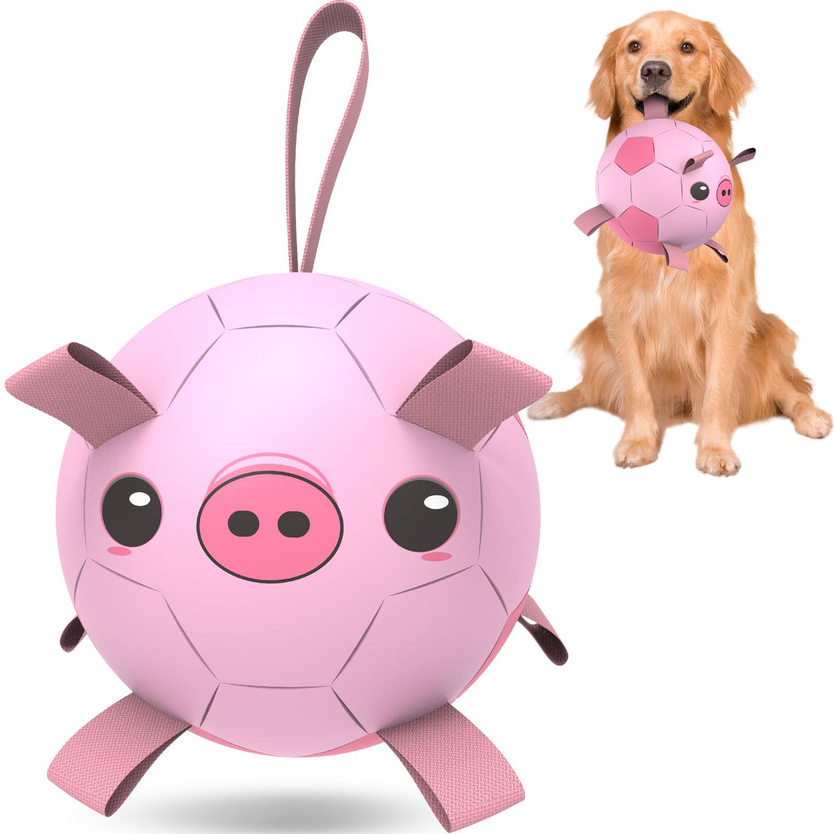 QDAN ballon face avant emballage montrant design et taille utile