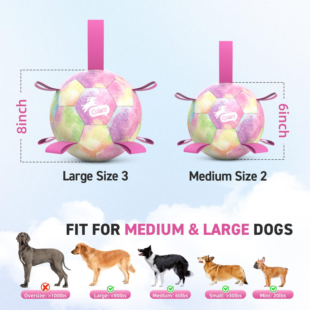 QDAN ballon taille comparaison main montre dimension 6 pouces