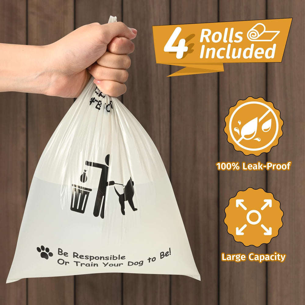 qeerable rouleaux de sacs inclus 60 sacs épais sans odeur prêts