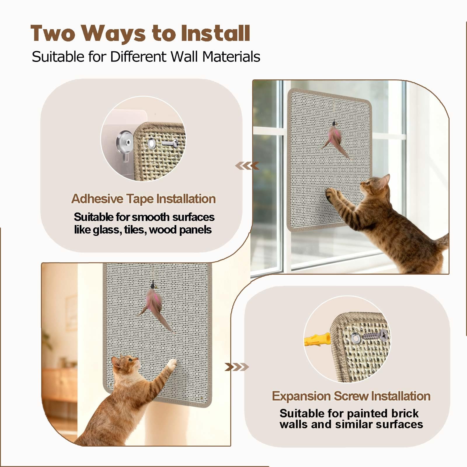 QICIKRASE détail couche abrasive 80-grit pour limer doucement les griffes du chat