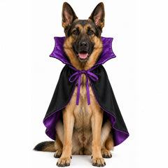 Qiexuxing cape vampire devant portée par grand chien, look Halloween saisissant