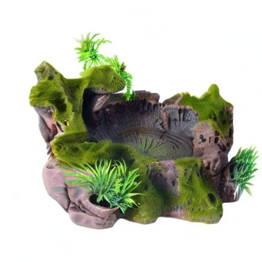 QIRMIZI scène de terrarium aménagé améliorant l'environnement animal