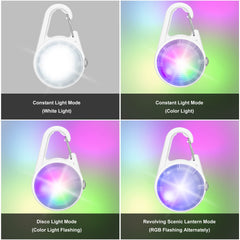 QIZIYARDALL gros plan LED montrant la construction et uniformité lumineuse