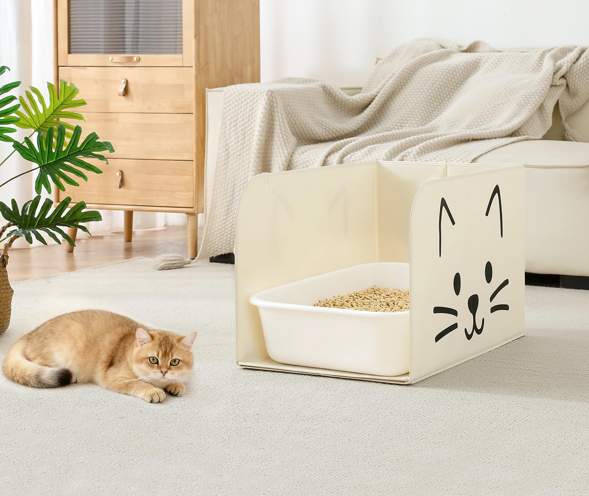 Qozary abri plié à plat pour rangement compact et gain d'espace