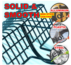 QUALIALL détail du bord plat facilitant raclage et nettoyage