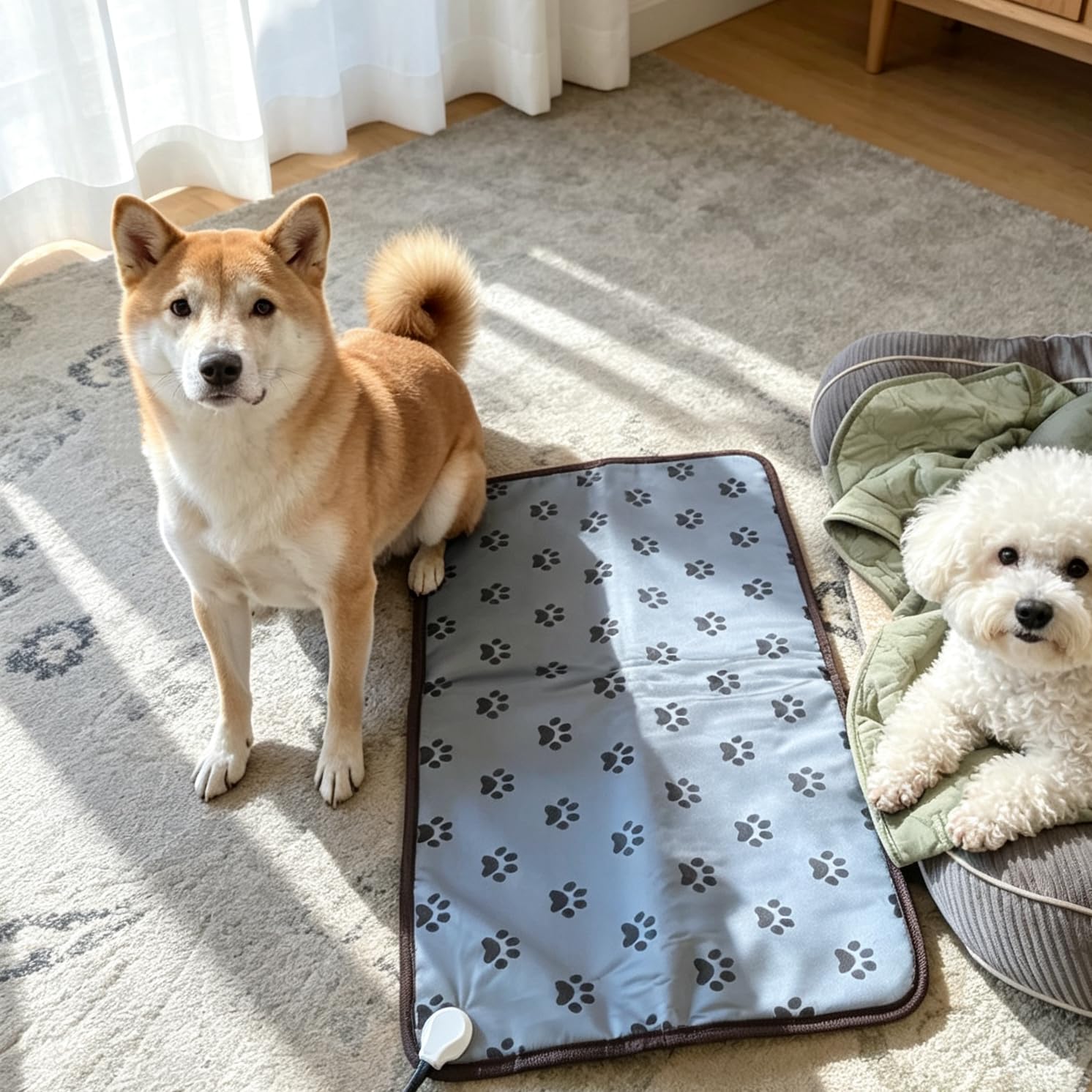 QUASILOVE bordure renforcée du tapis pour durabilité et protection