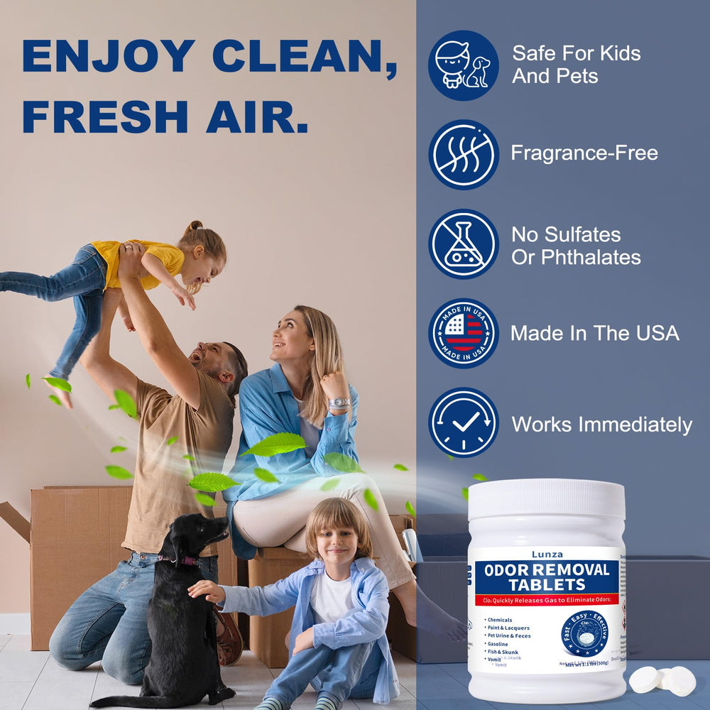 QUBIT scène de vie salon affichant air pur et confort domestique