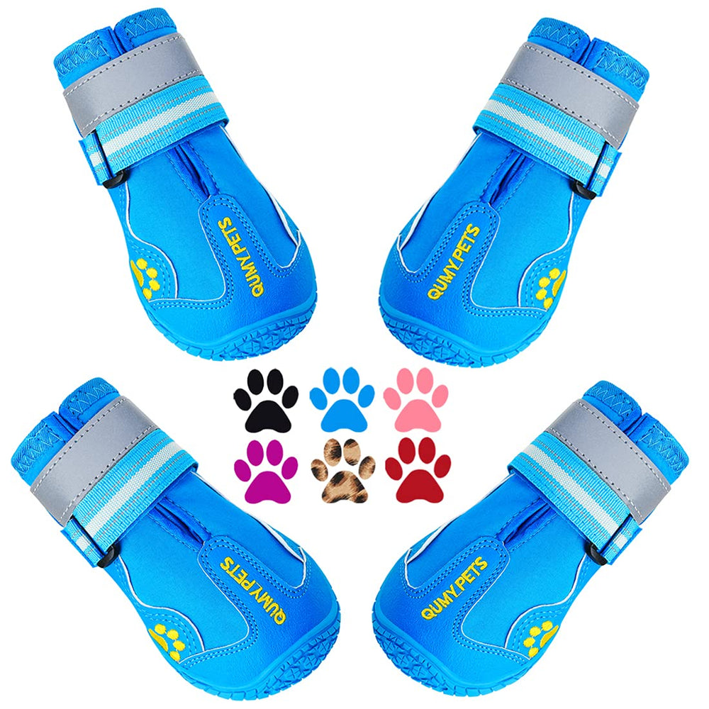 QUMY bottines avant packaging montrant la forme et protection