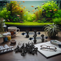 Qunclay fixation de chauffage en aquarium, stabilise l'appareil