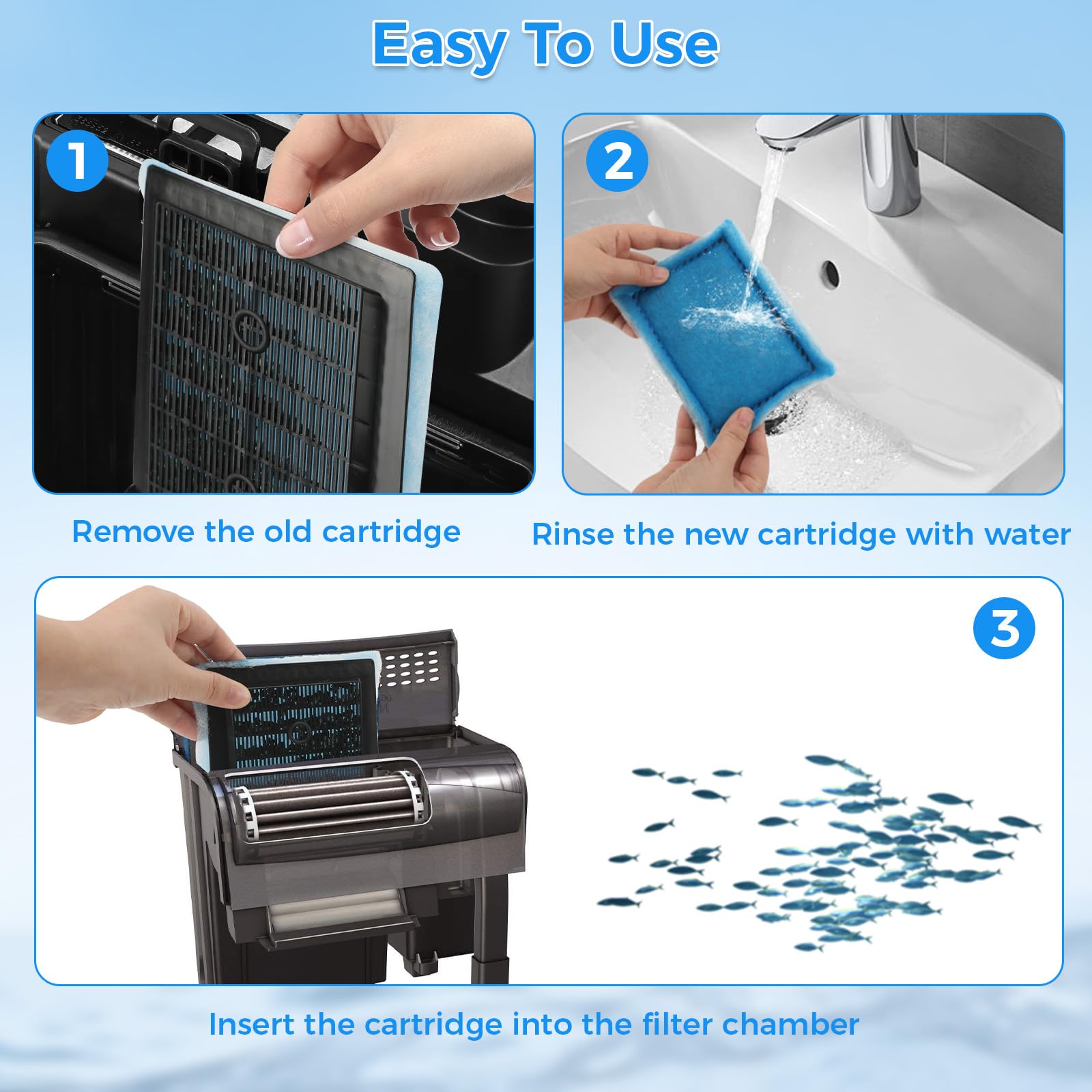 Qwakay emballage lot de dix pour recharges pratiques et économiques
