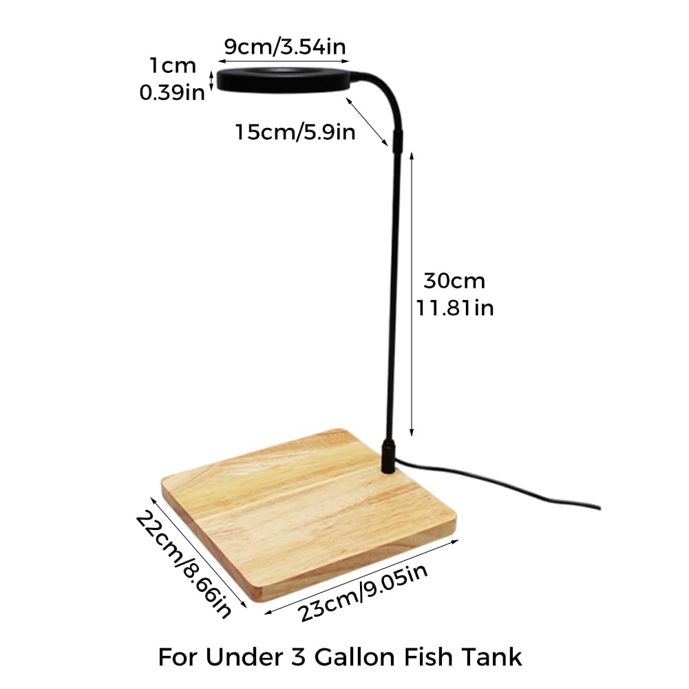 QWLWBU lampe utilisée sur un nano-aquarium, favorise esthétique et croissance
