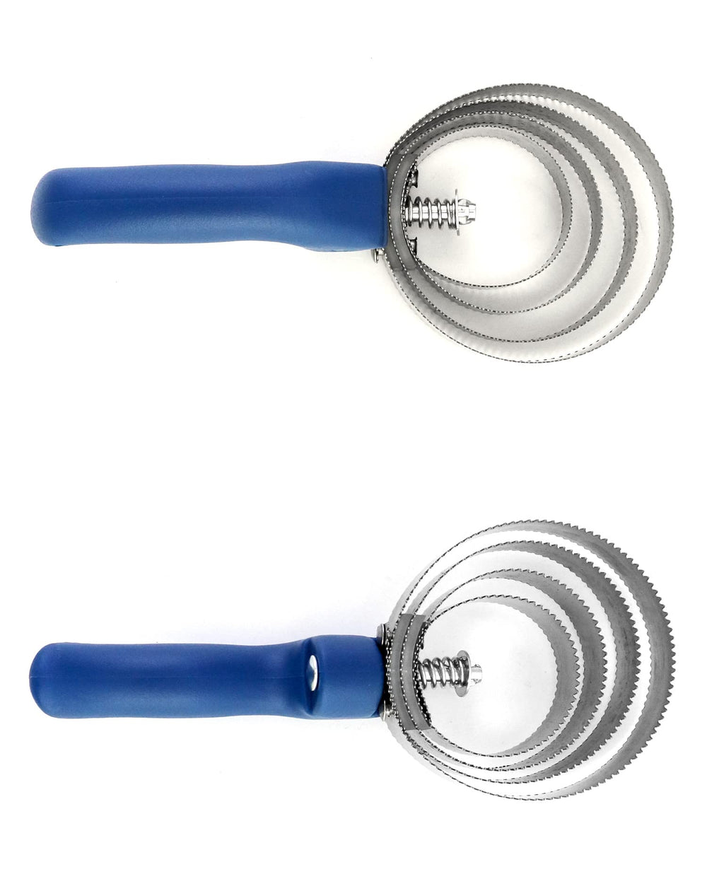 QWORK comparatif taille à la main montrant l’échelle et contrôle ergonomique