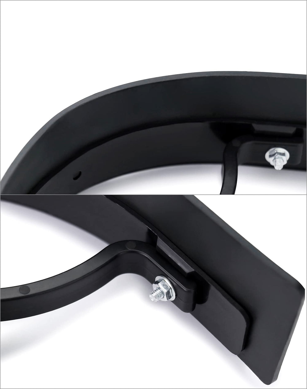 QWORK racleur détail bord courbe facilitant accès aux zones incurvées