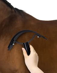 QWORK racleur en usage sur dos de cheval pour évacuer l'eau efficacement