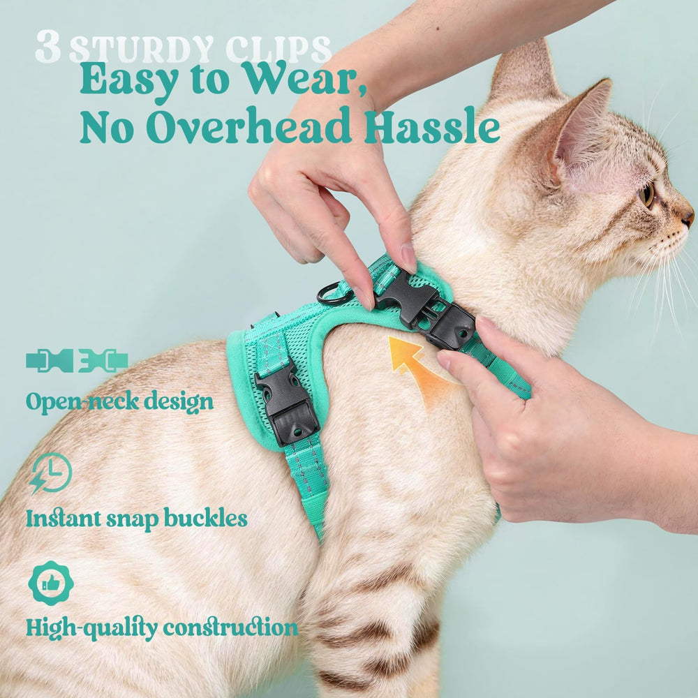 rabbitgoo boucle de cou ergonomique facilitant l'enfilage sans stress