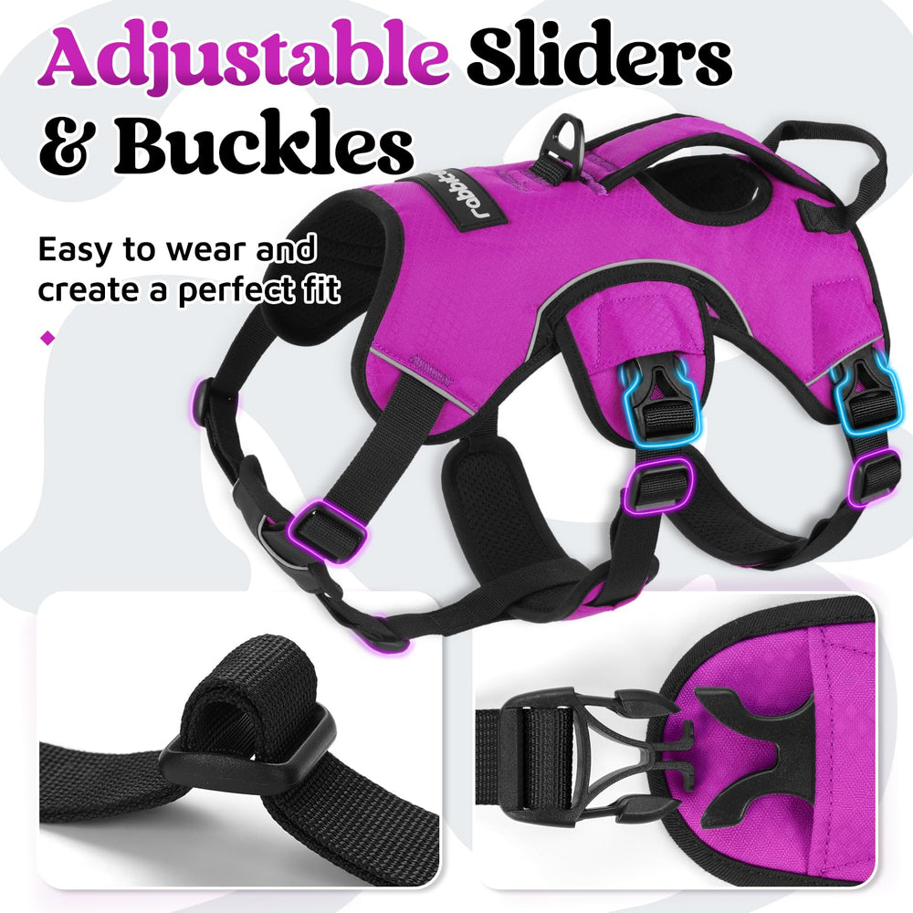 rabbitgoo multiples sangles réglables et boucles, ajustement personnalisé