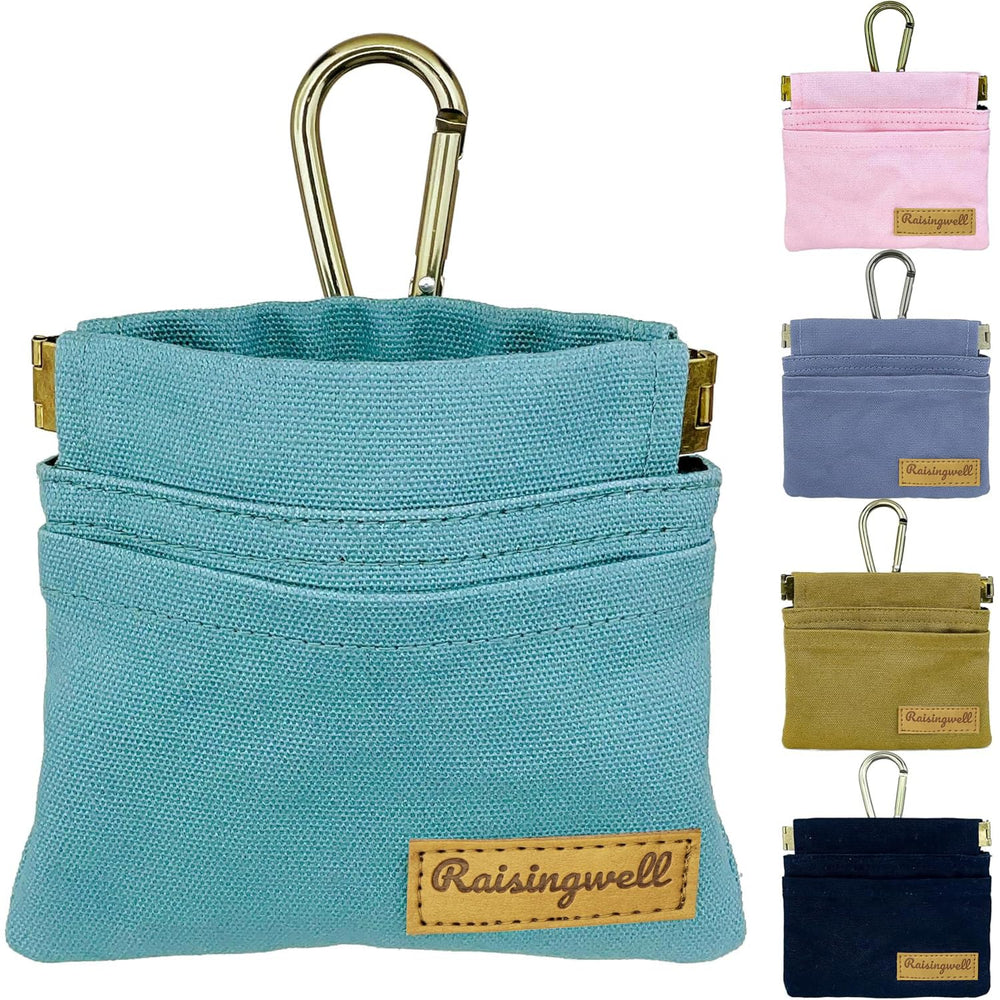 Raisingwell pochette face ouverte montrant accès rapide et organisation