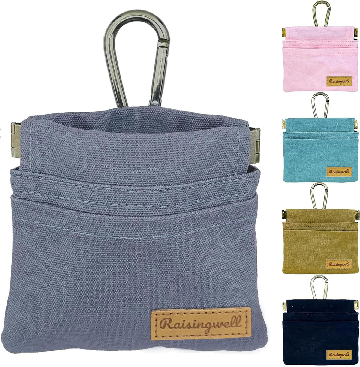 Raisingwell pochette devant montrant design coloré et accessibilité