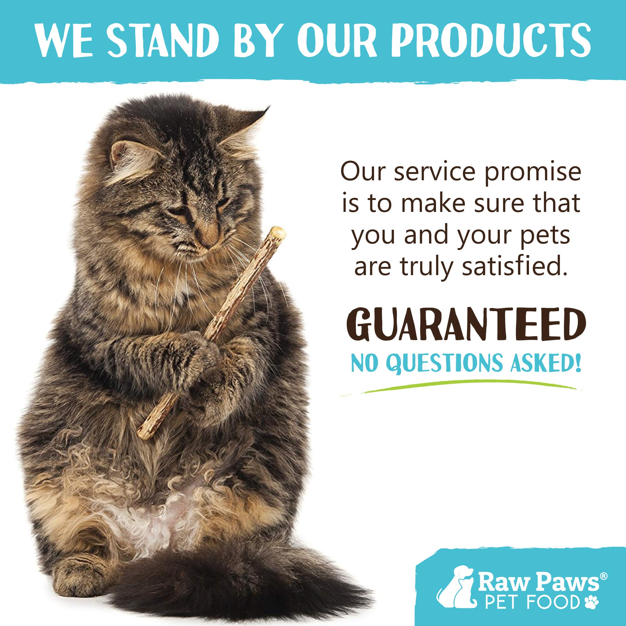 Raw Paws bocal de conservation gardant fraîcheur et arôme naturel