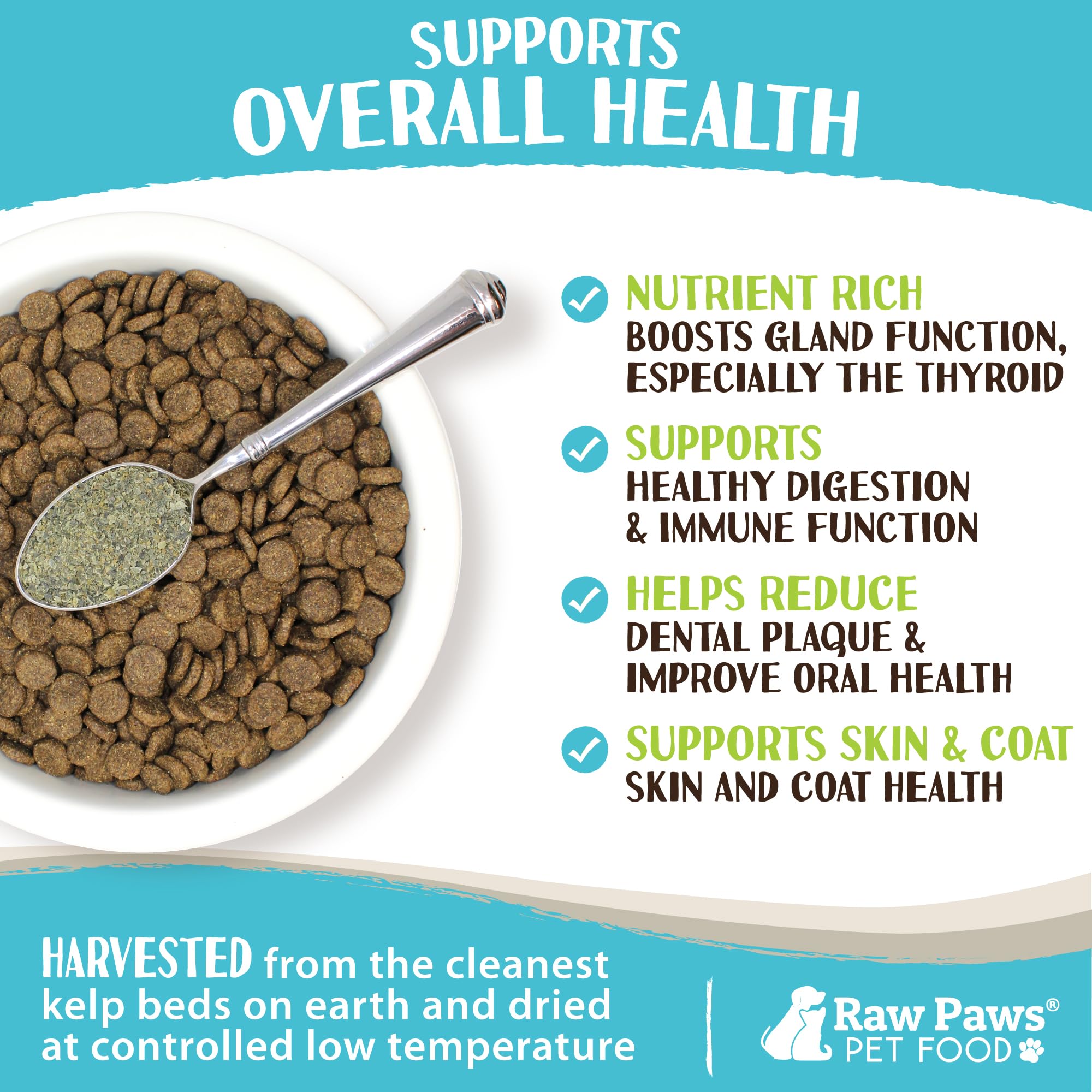 Raw Paws en utilisation sur gamelle de chien pour un apport nutritionnel pratique